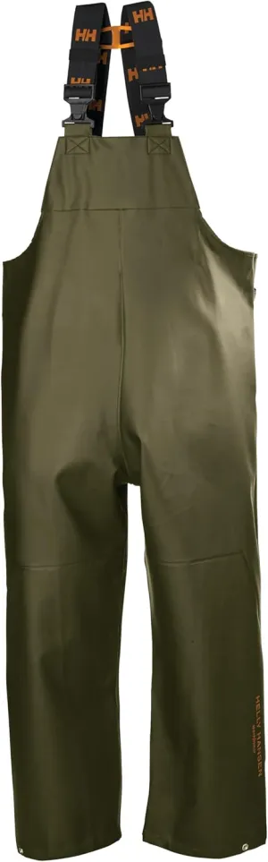 Helly-Hansen Workwear Gale Waterproof Bib Pants for Men Made from Heavy-Duty Protective Polyester/Polyurethane for Mobility