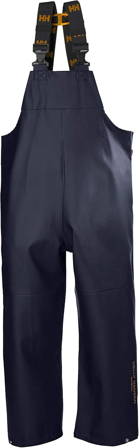 Helly-Hansen Workwear Gale Waterproof Bib Pants for Men Made from Heavy-Duty Protective Polyester/Polyurethane for Mobility
