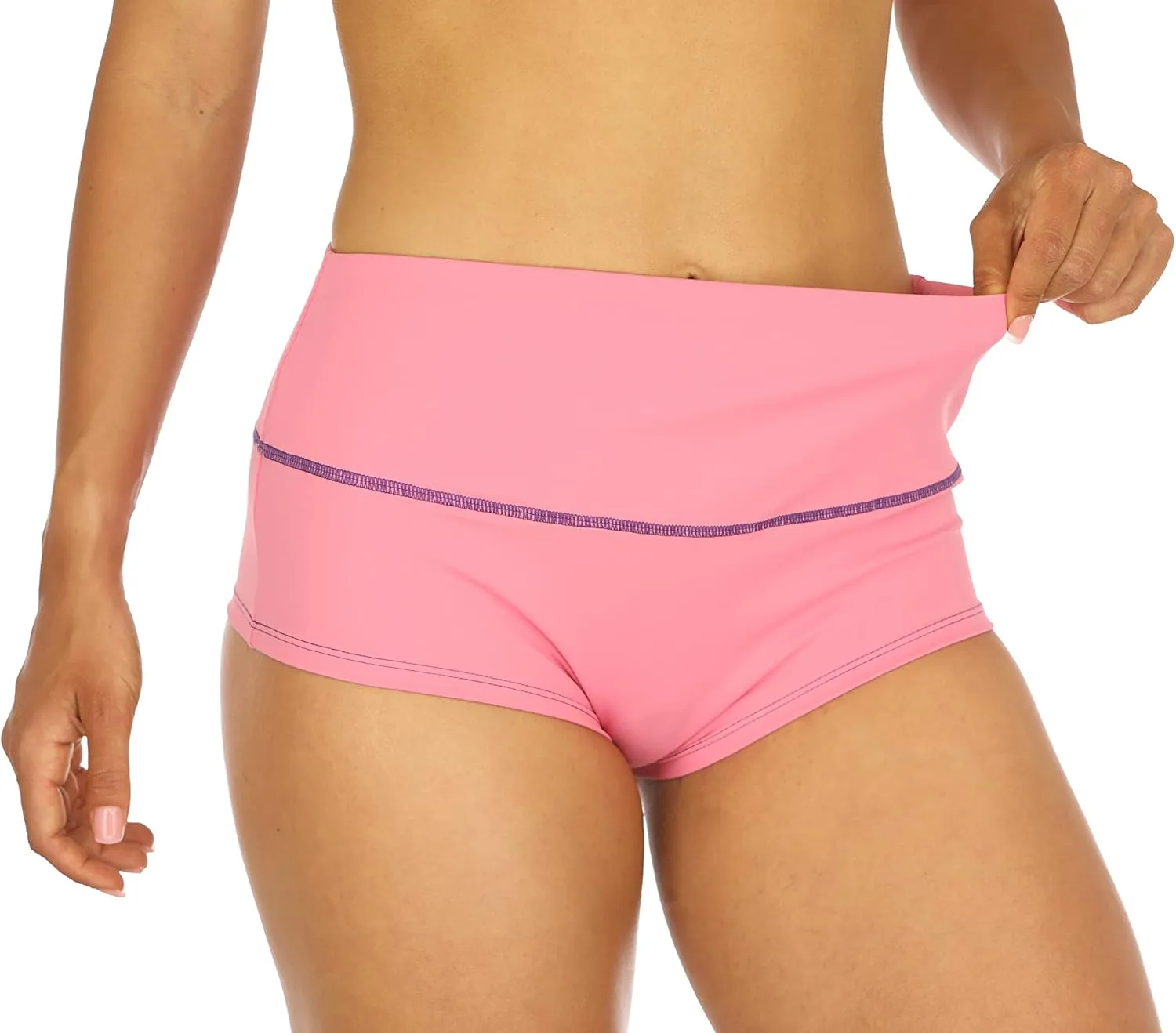 High-Waisted Hot Pants