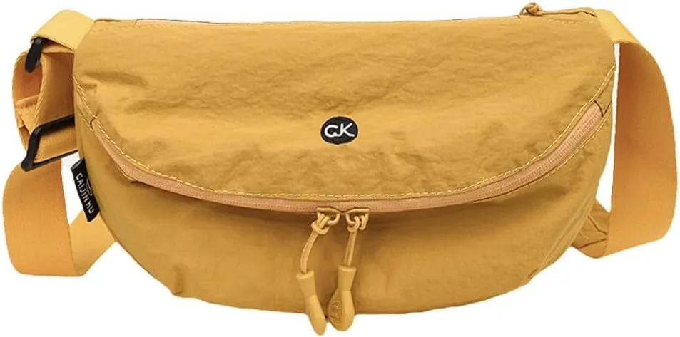 Hobo Bag for Women Crescent Crossbody Handbag Nylon Dumpling Purse with Adjustable Strap