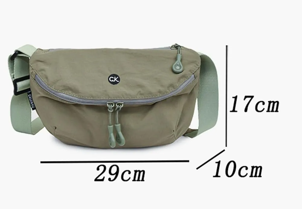 Hobo Bag for Women Crescent Crossbody Handbag Nylon Dumpling Purse with Adjustable Strap