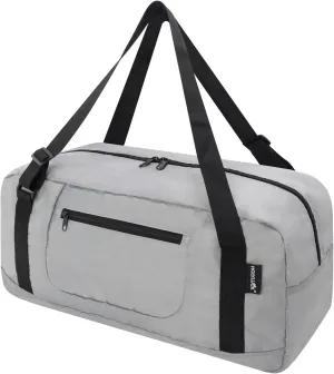 HOLYLUCK Foldable Travel Duffel Bag For Women & Men Luggage Great for Gym -Light grey