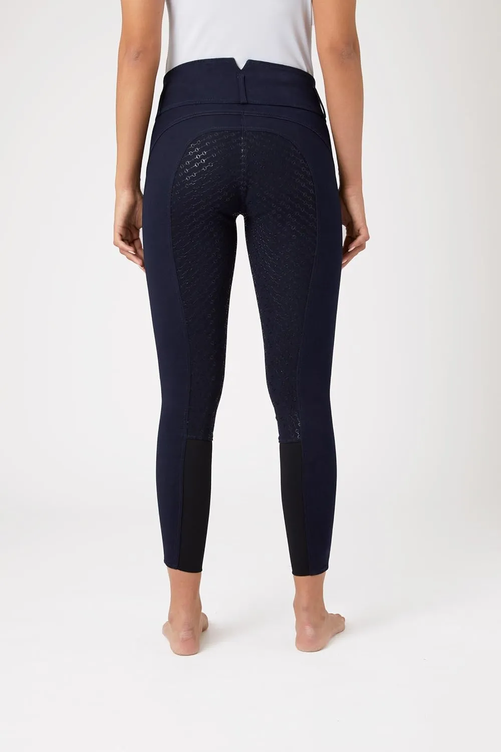 HORZE Daniela Silicone Grip Full Seat Breeches | High Waist Equestrian Riding Pants
