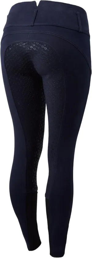 HORZE Daniela Silicone Grip Full Seat Breeches | High Waist Equestrian Riding Pants