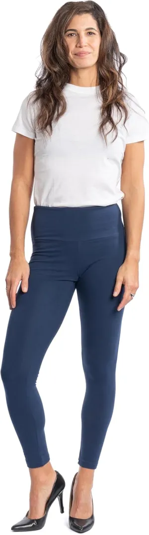 INTRO. Tummy Control High Waist Pull-On Cotton Spandex Legging