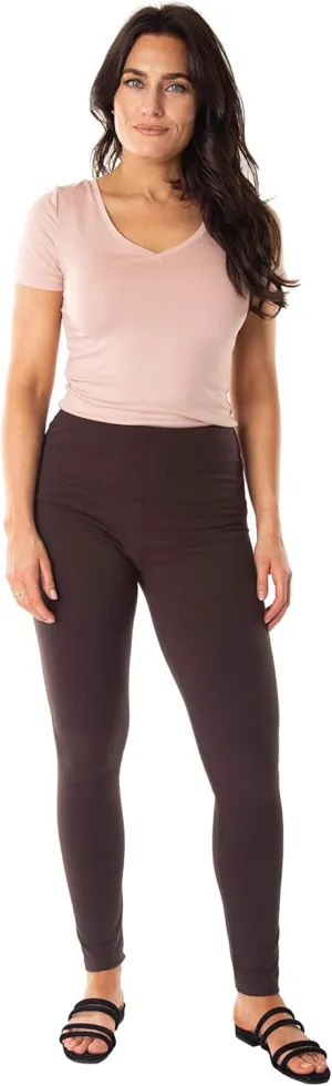 INTRO. Tummy Control High Waist Pull-On Cotton Spandex Legging