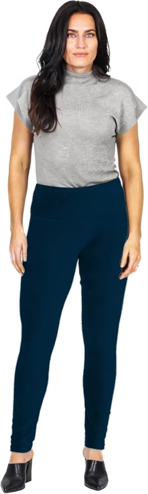 INTRO. Tummy Control High Waist Pull-On Knit Corduroy Legging