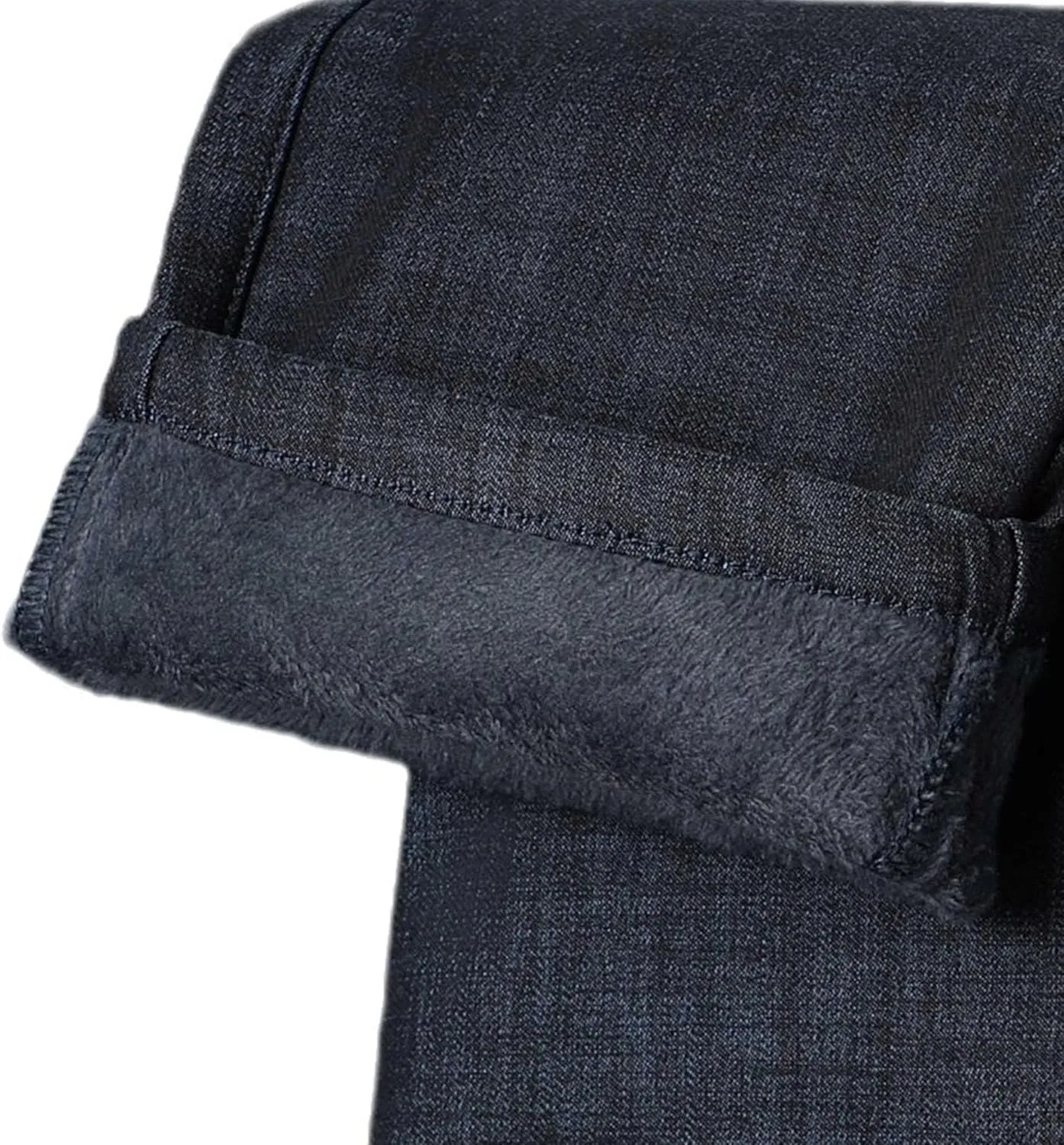 JEShifangjiusu Men Skinny Slim Fit Casual Jeans Flat-Front Business Chinos Suit Pants Stretch Straight Fashion Denim Pants
