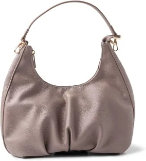 KEDZIE Elle Shoulder Bag Vegan Leather Crossbody Purse for Women - Gray