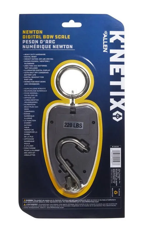 KNetix Newton Digital Bow Scale by Allen 15836
