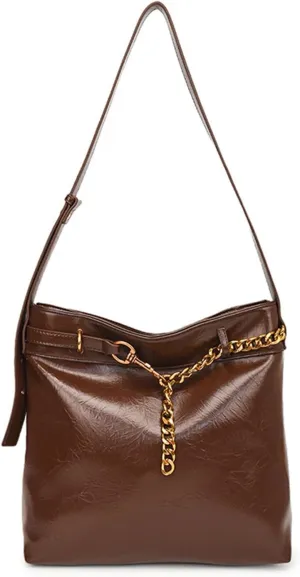 Ladies chain underarm bag tote bag slung bucket bag