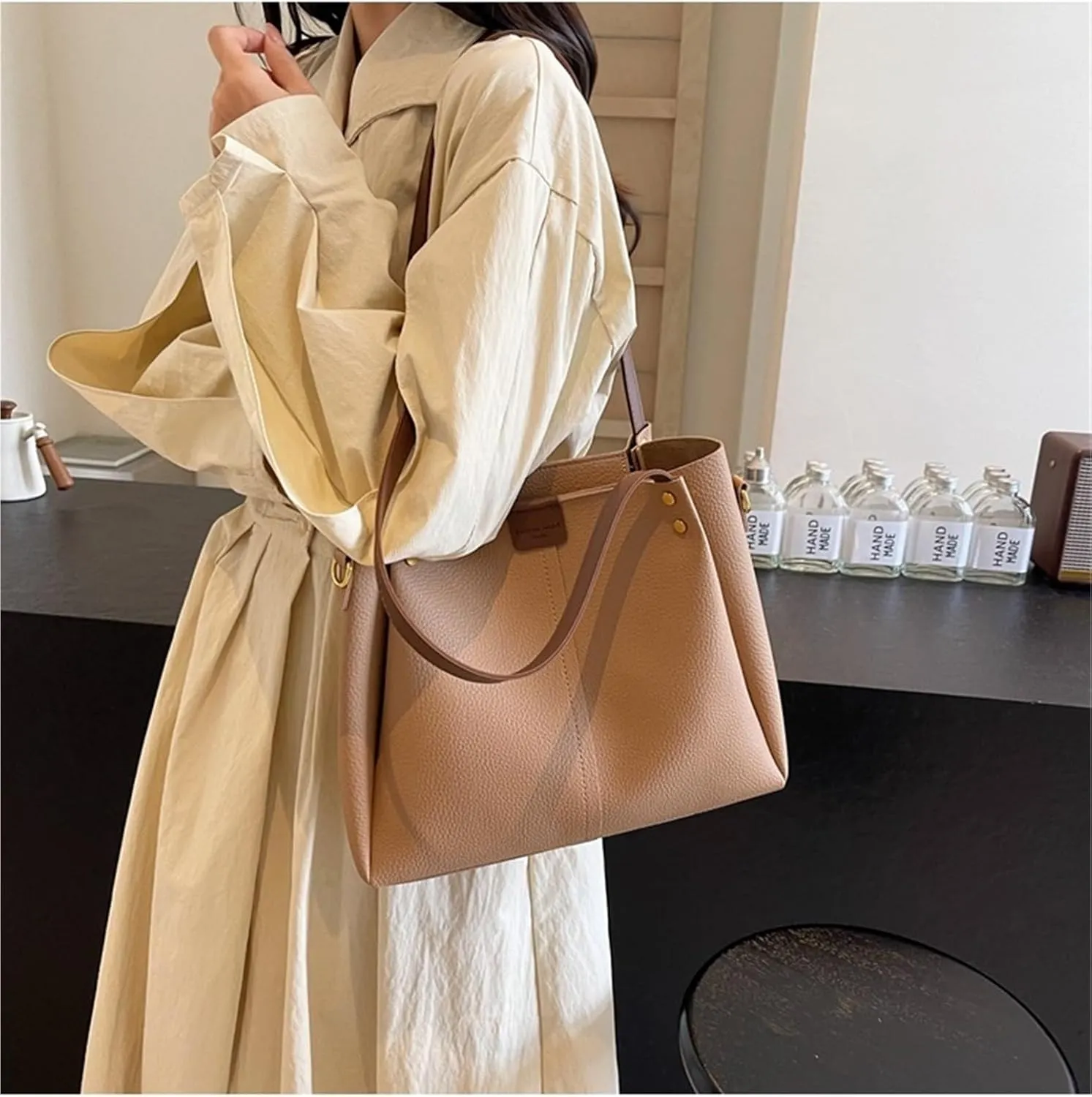 Ladies shoulder bag tote bag
