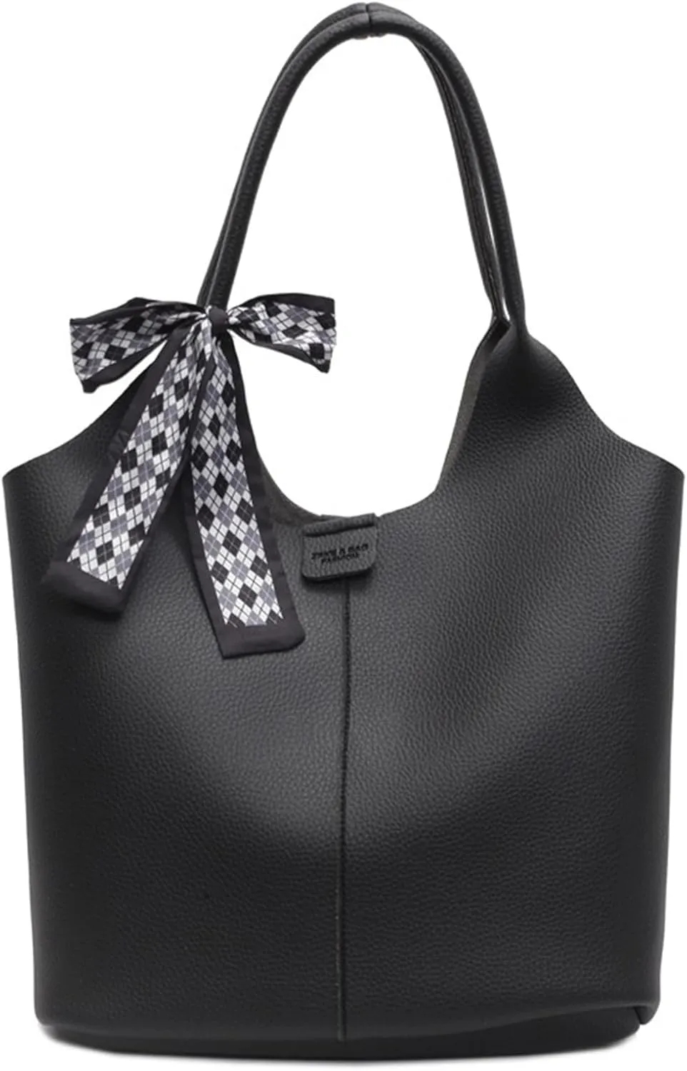 Ladies shoulder bucket bag portable tote bag