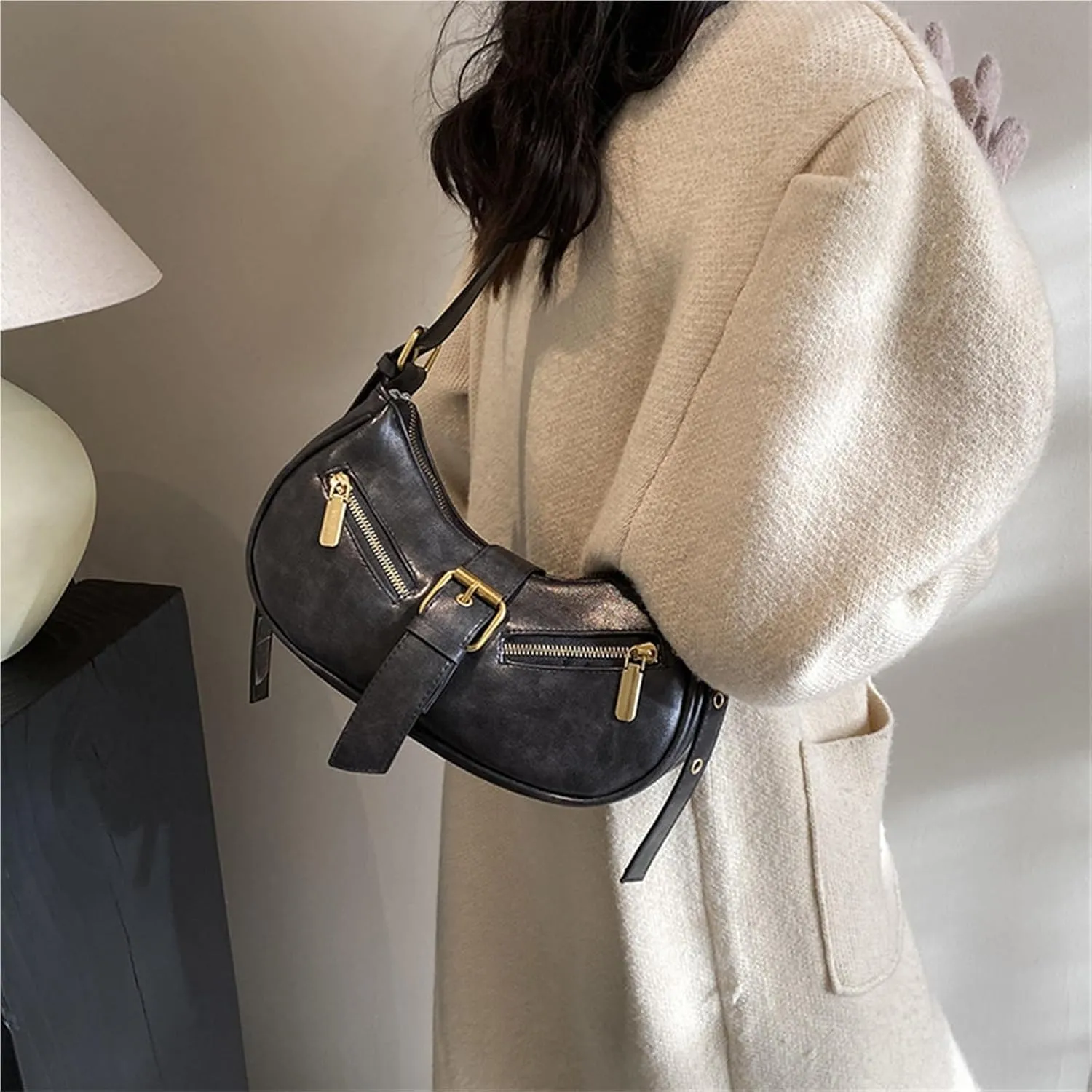 Lady saddle bag shoulder bag crossbody bag