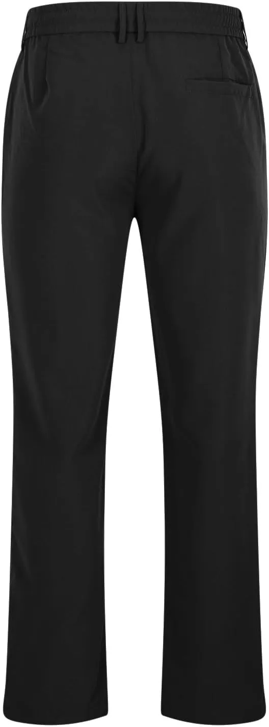 Lightweight Casual Pants for Men Classic Hiking Pants Tapered Work Pants Stretch Khaki Pants Pants with Ribbon