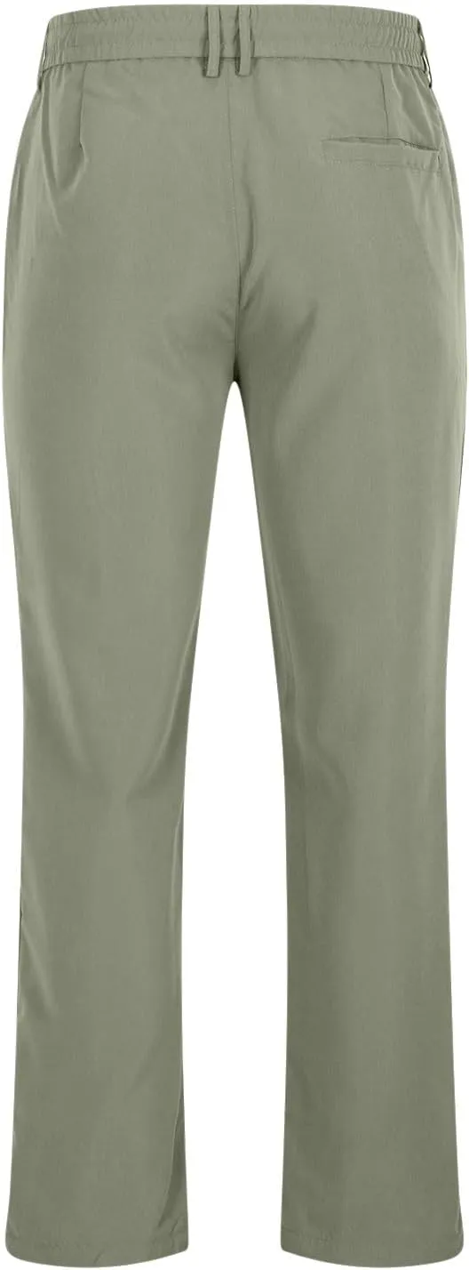Lightweight Casual Pants for Men Classic Hiking Pants Tapered Work Pants Stretch Khaki Pants Pants with Ribbon