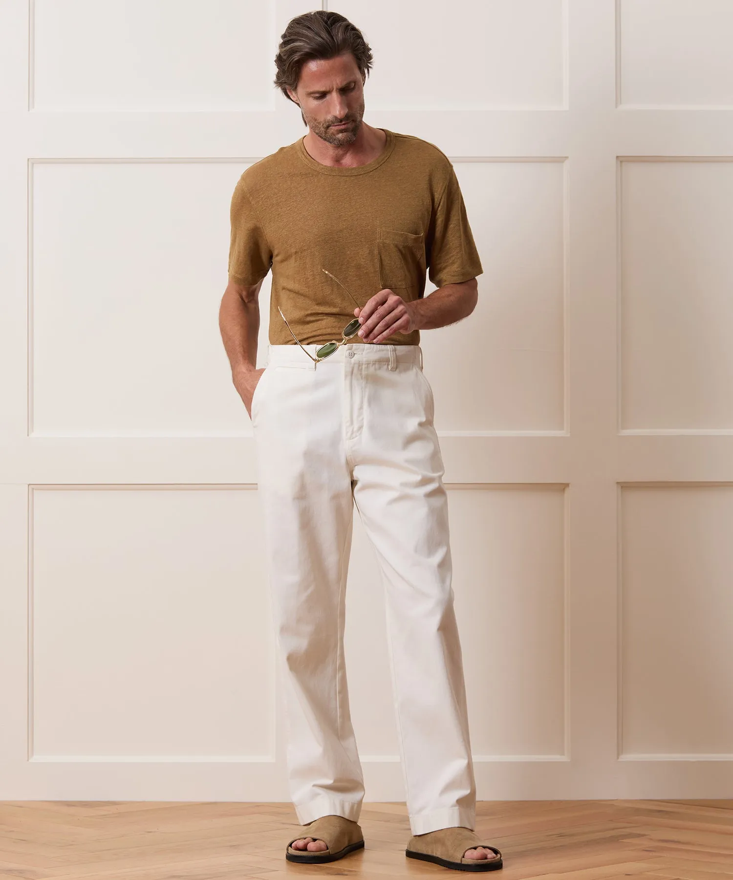 Linen Pocket Tee
