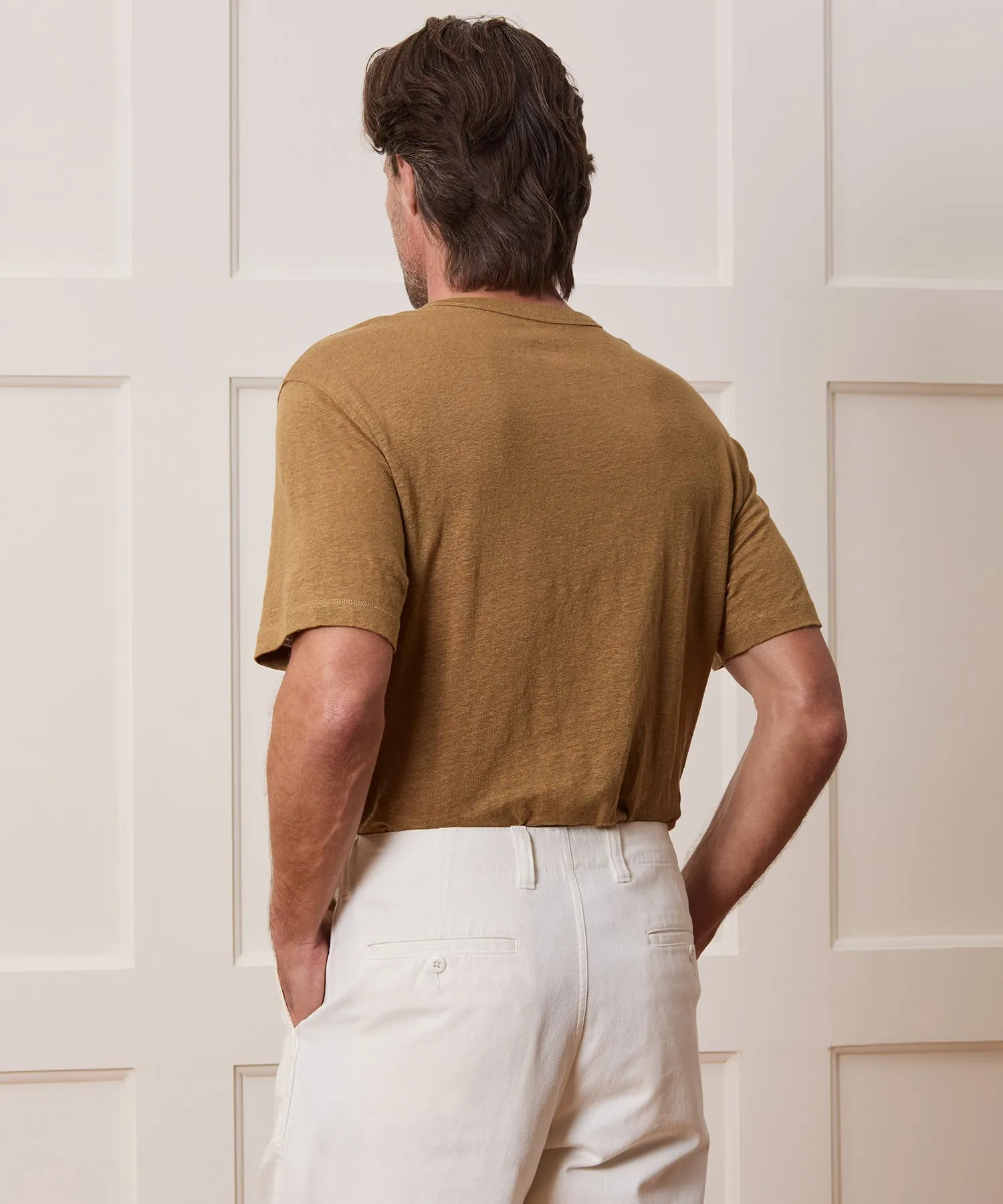 Linen Pocket Tee