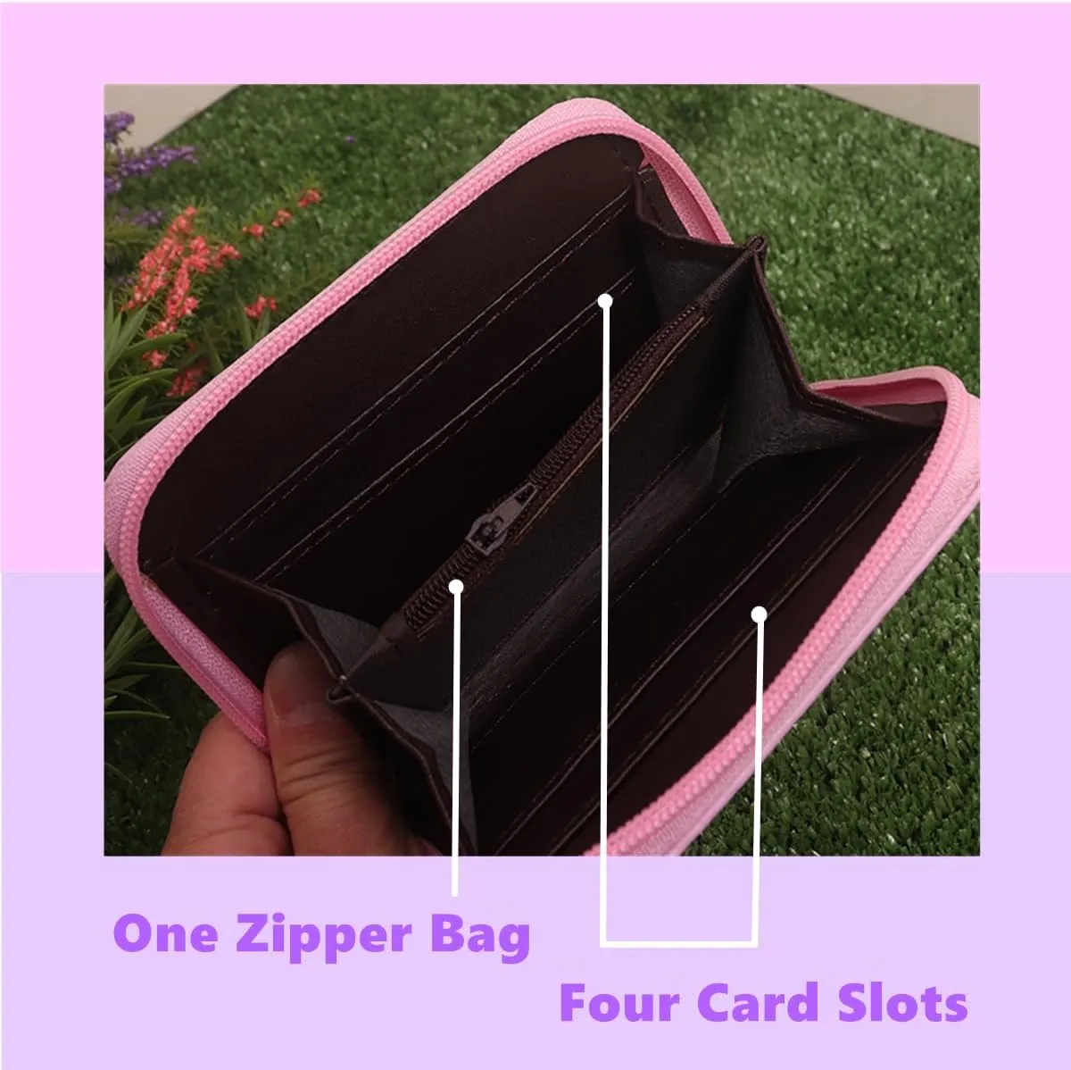 Little Girls Coin Purse Kids Small Wallet for Teen Girls Women Mini Coin Pouches with Strap Cute Cartoon Card Holder Cat Kitty Panda Unicorn Bear