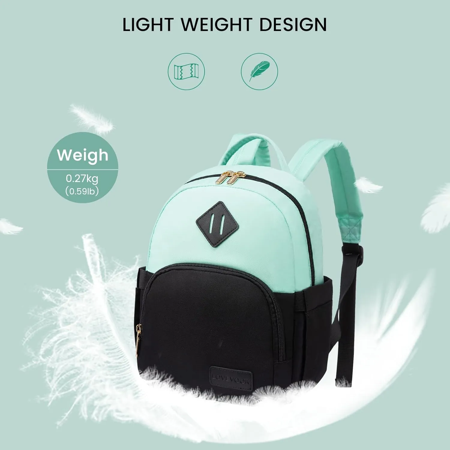 LOVEVOOK Mini Backpack for Women Light Weight Small Waterproof Backpack Purses Daily Backpack
