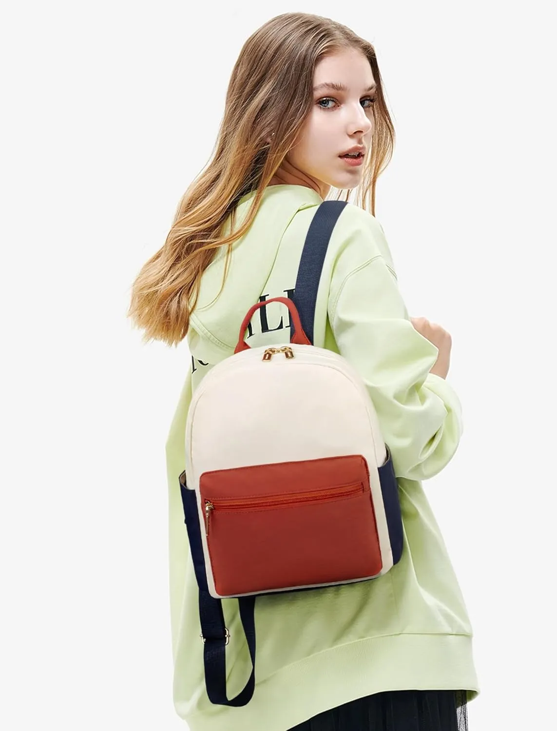 LOVEVOOK Mini Backpack for Women Light Weight Small Waterproof Backpack Purses Daily Backpack