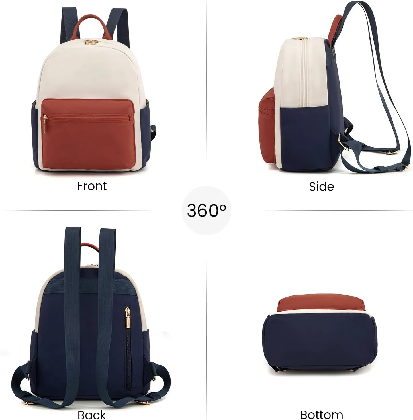 LOVEVOOK Mini Backpack for Women Light Weight Small Waterproof Backpack Purses Daily Backpack