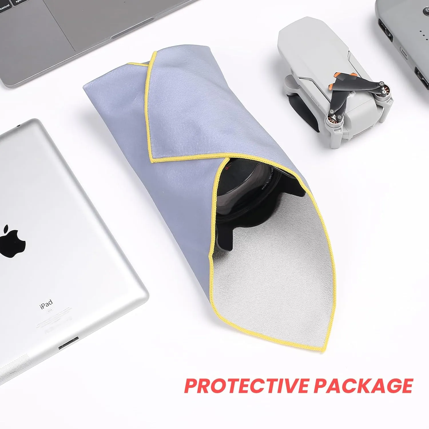 Magic Universal Storage Cloth, Self-Adhesive Makeup Bag, Portable Protective Cosmetic Pouch, Camera Lens Wrap, Stylish Travel Organizer for Beauty Essentials, Travel, Gifts & Daily Use