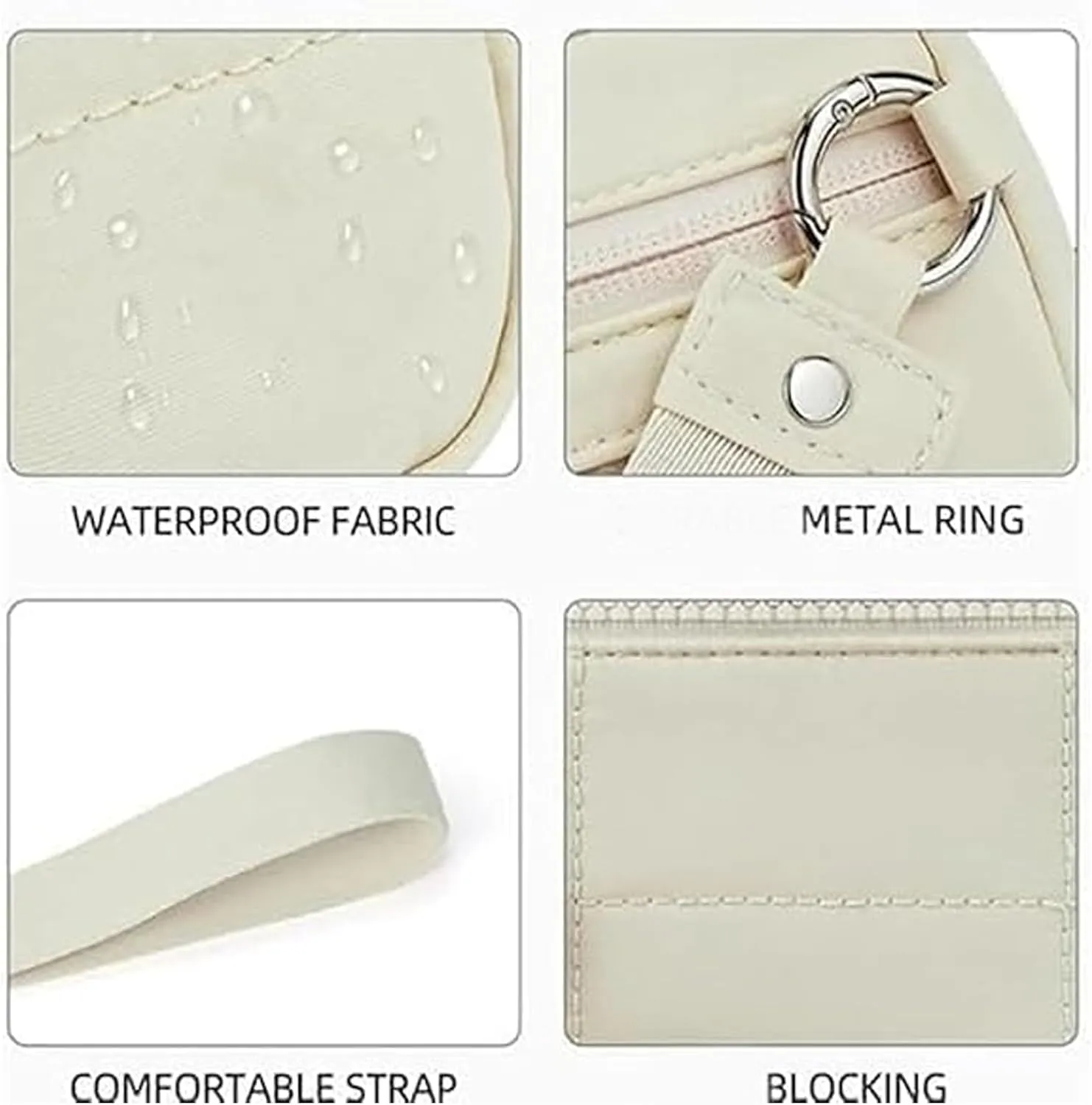 Maperiodrvel Wristlet Wallet,Convely Essential Wristlet,Women Small Wallets With 3 Zipper Purse,Waterproof