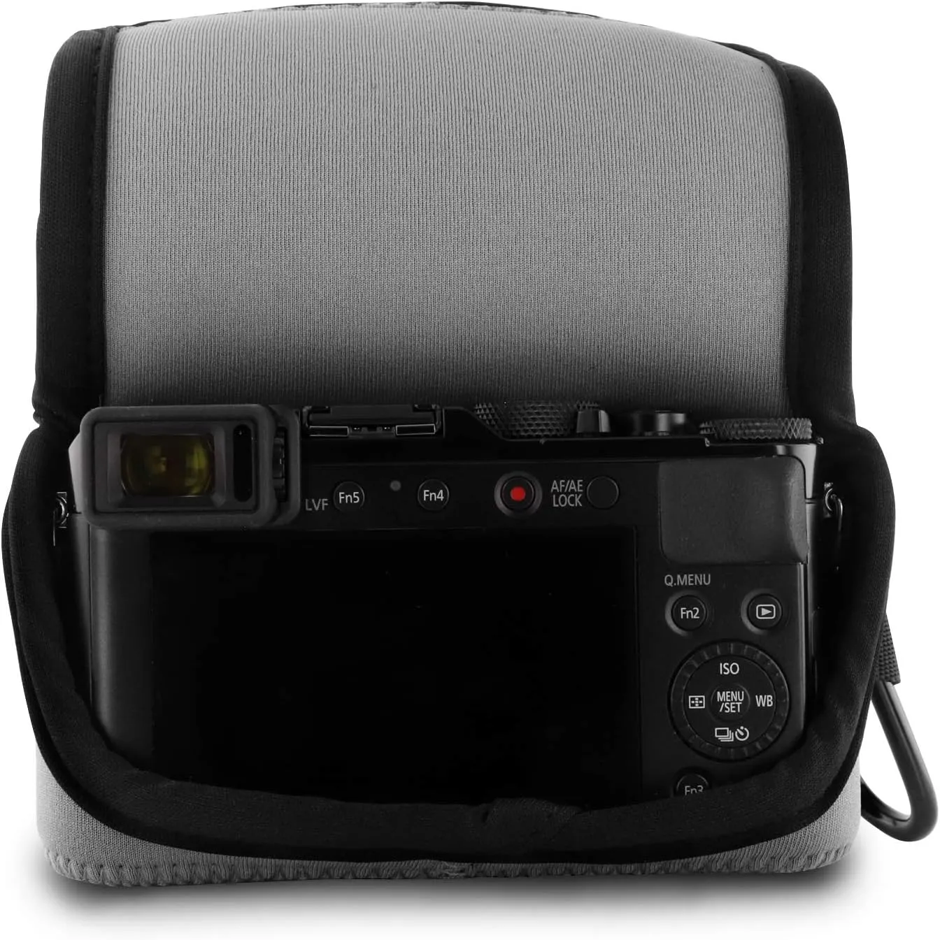 MegaGear MG1580 Leica D-Lux 7 Ultra Light Neoprene Camera Case - Gray, PU Leather