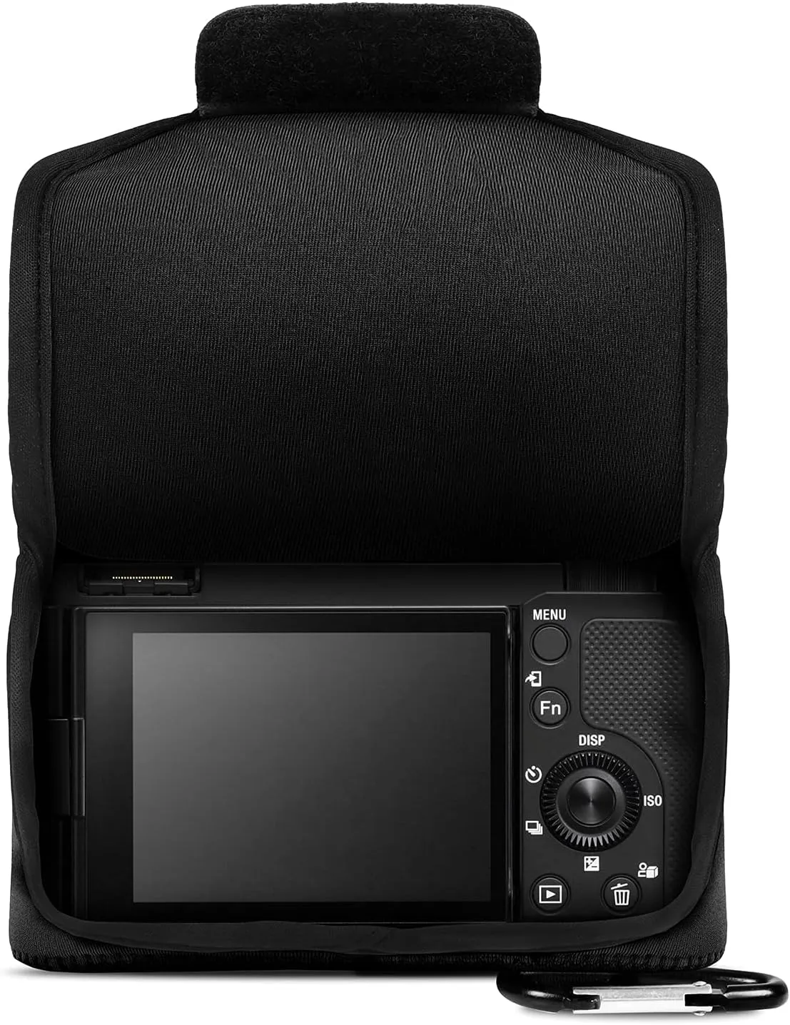 MegaGear MG2008 Ultra Light Neoprene Camera Case Compatible With Sony Zv-E10 - Black