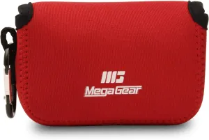 MegaGear MG793 Nikon Coolpix W100, S33 Ultra Light Neoprene Camera Case - Red