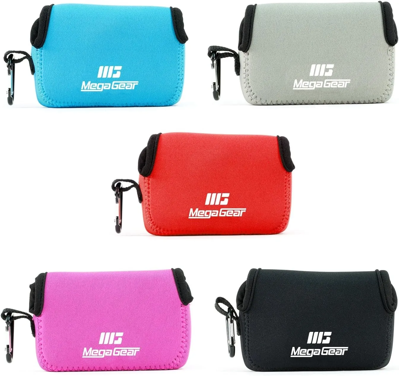 Megagear MG807 Fujifilm Finepix Xp130, Xp120, Xp90 Ultra Light Neoprene Camera Case - Hot Pink