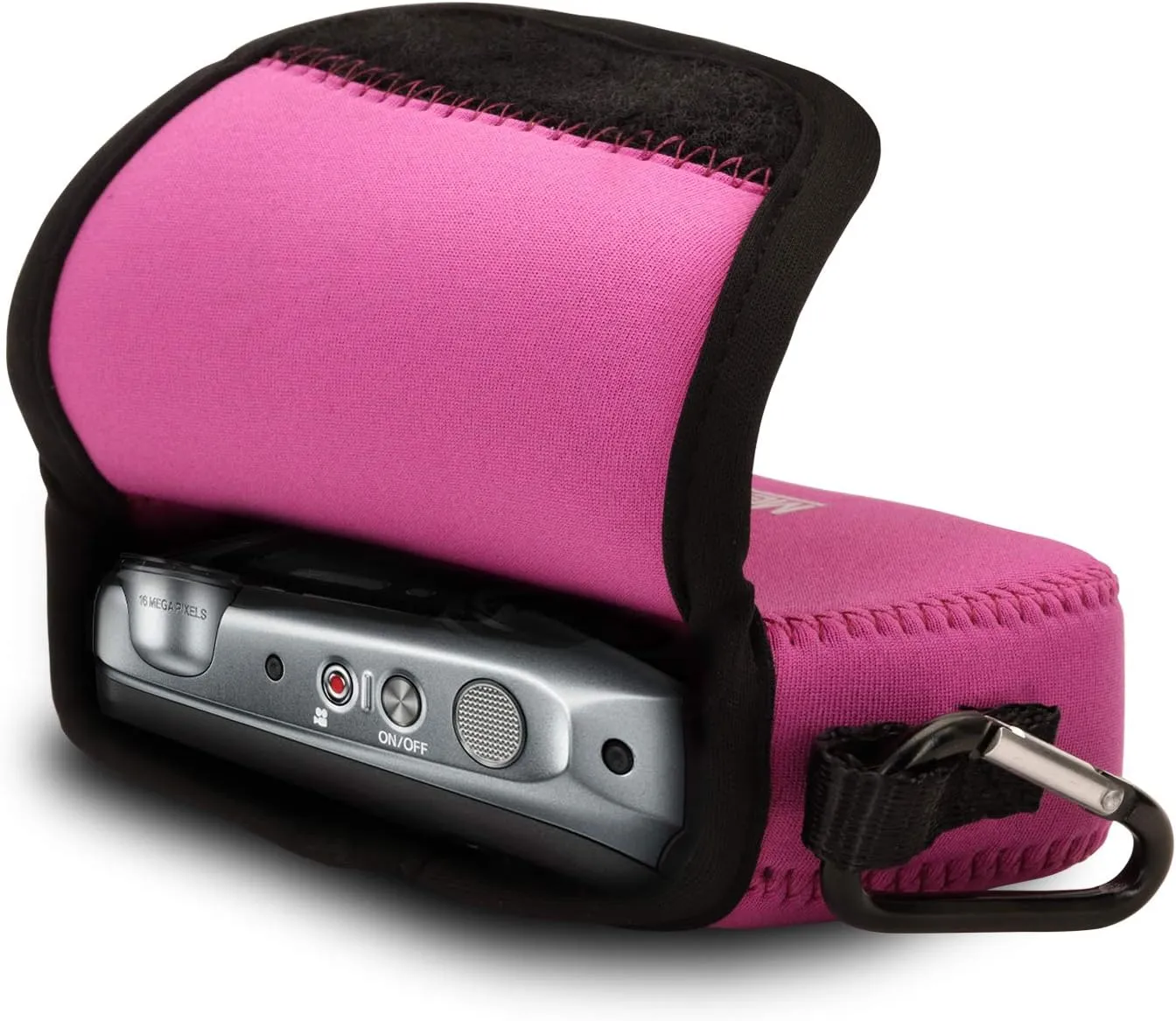 Megagear MG807 Fujifilm Finepix Xp130, Xp120, Xp90 Ultra Light Neoprene Camera Case - Hot Pink