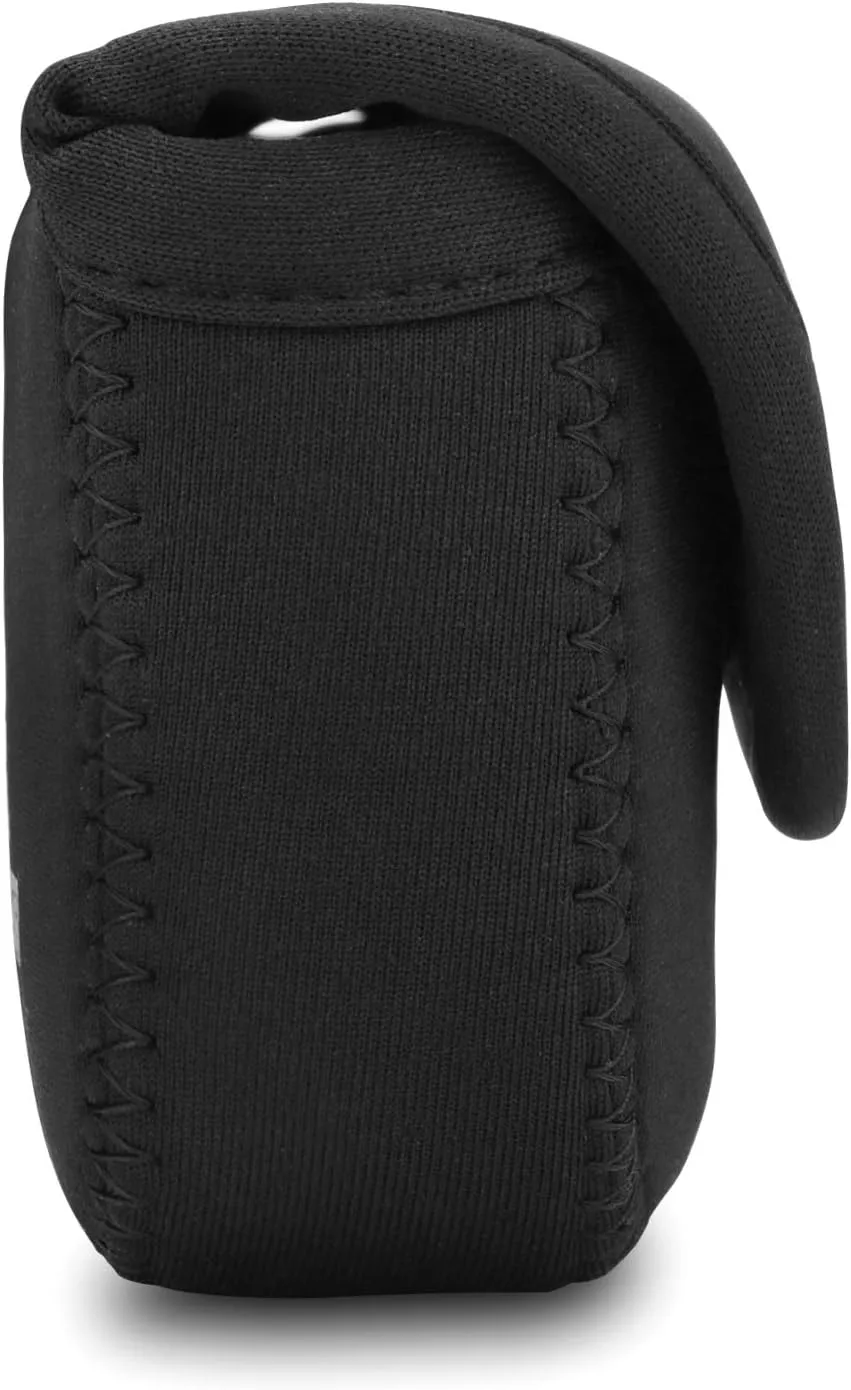 MegaGear Ultra Light Neoprene Camera Case Compatible with Panasonic Lumix DMC-ZS7 - Black