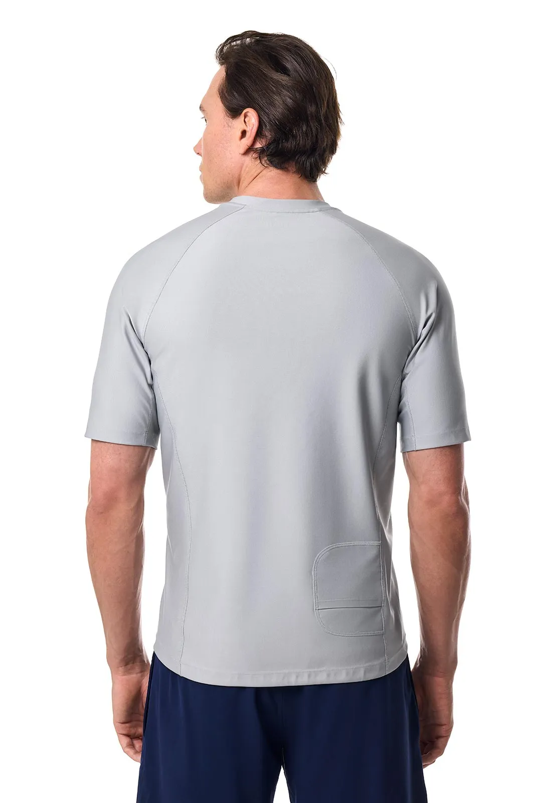Men's Hightide Short Sleeve Swim Shirt | Slate