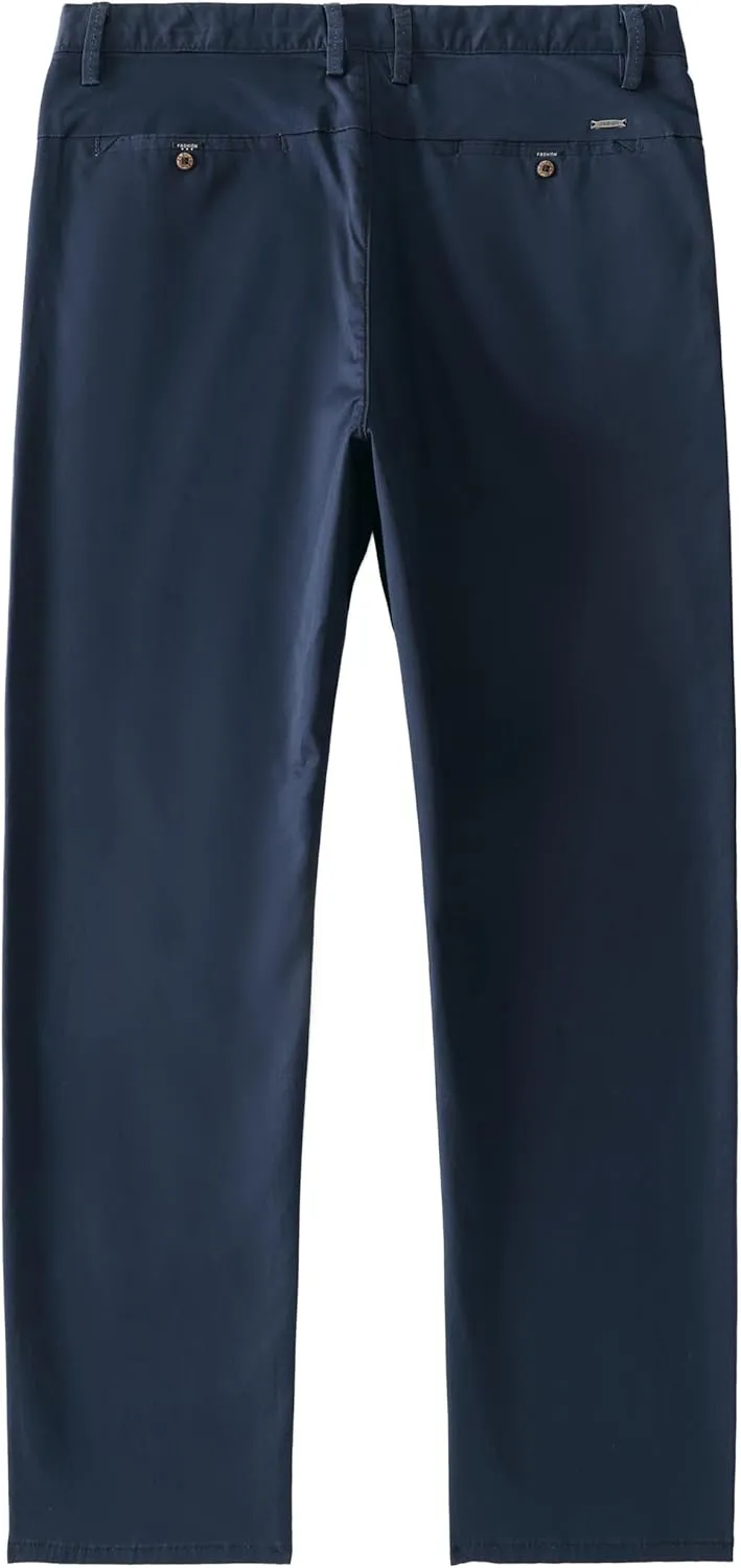 Men's Slim-Fit Stretch Cotton Fashion Tapered Casual Chino Pants