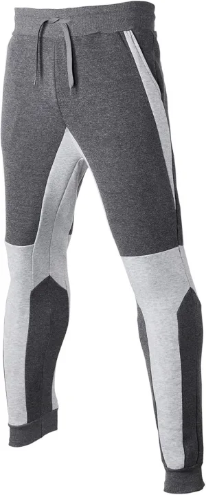 Mens Sweatpants Pockets Tapered Track Athletic Slim Fit Pants for Running, Exercise, Workout, Joggering, Travel