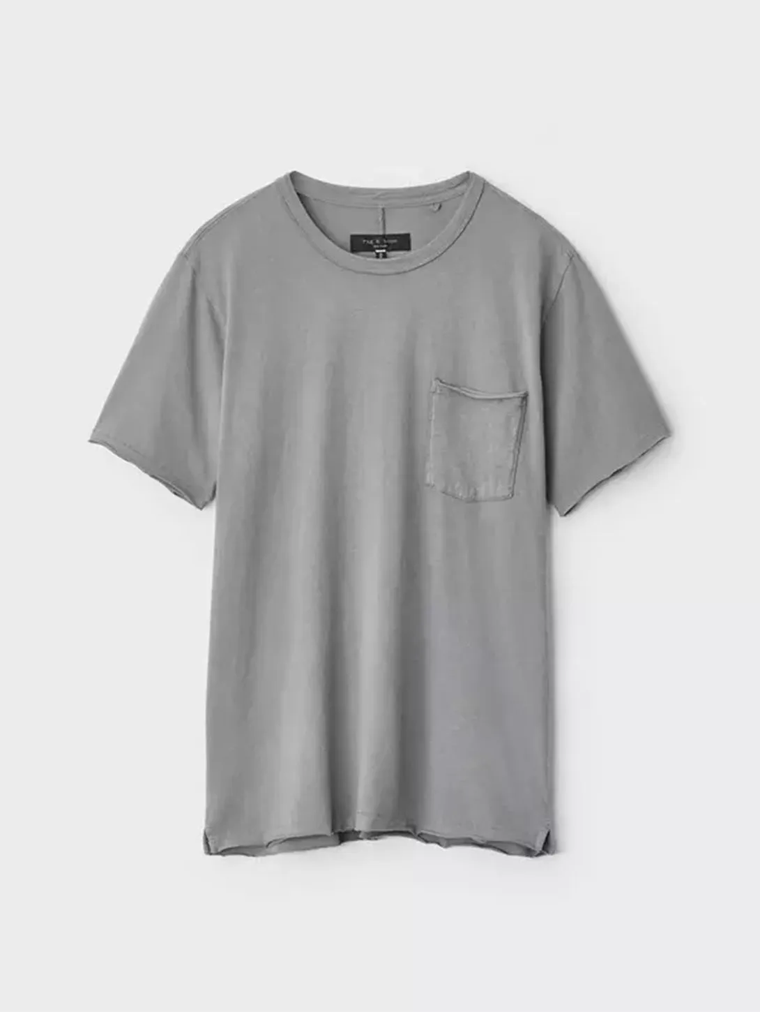 Miles One Pocket Tee - Blue Grey