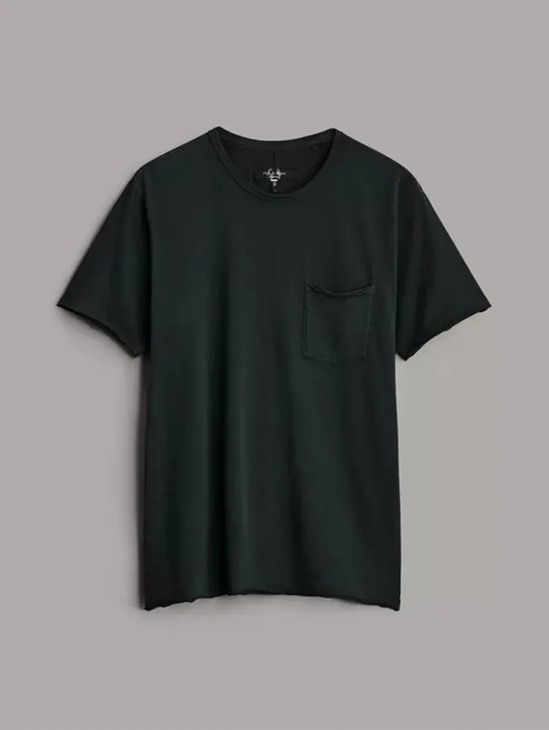 Miles One Pocket Tee - Dark Grey