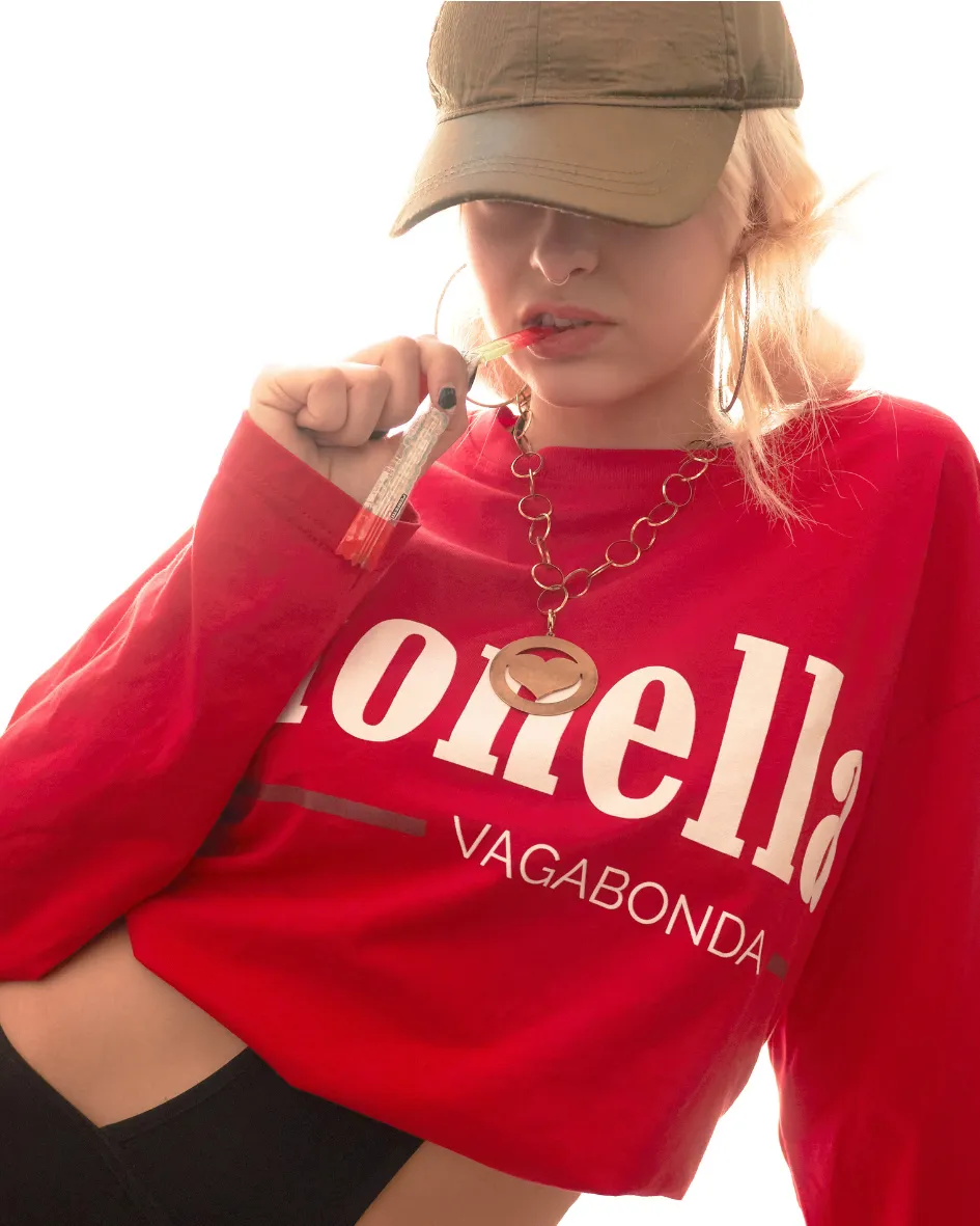 Monella Addictive Longsleeve  Classic Red