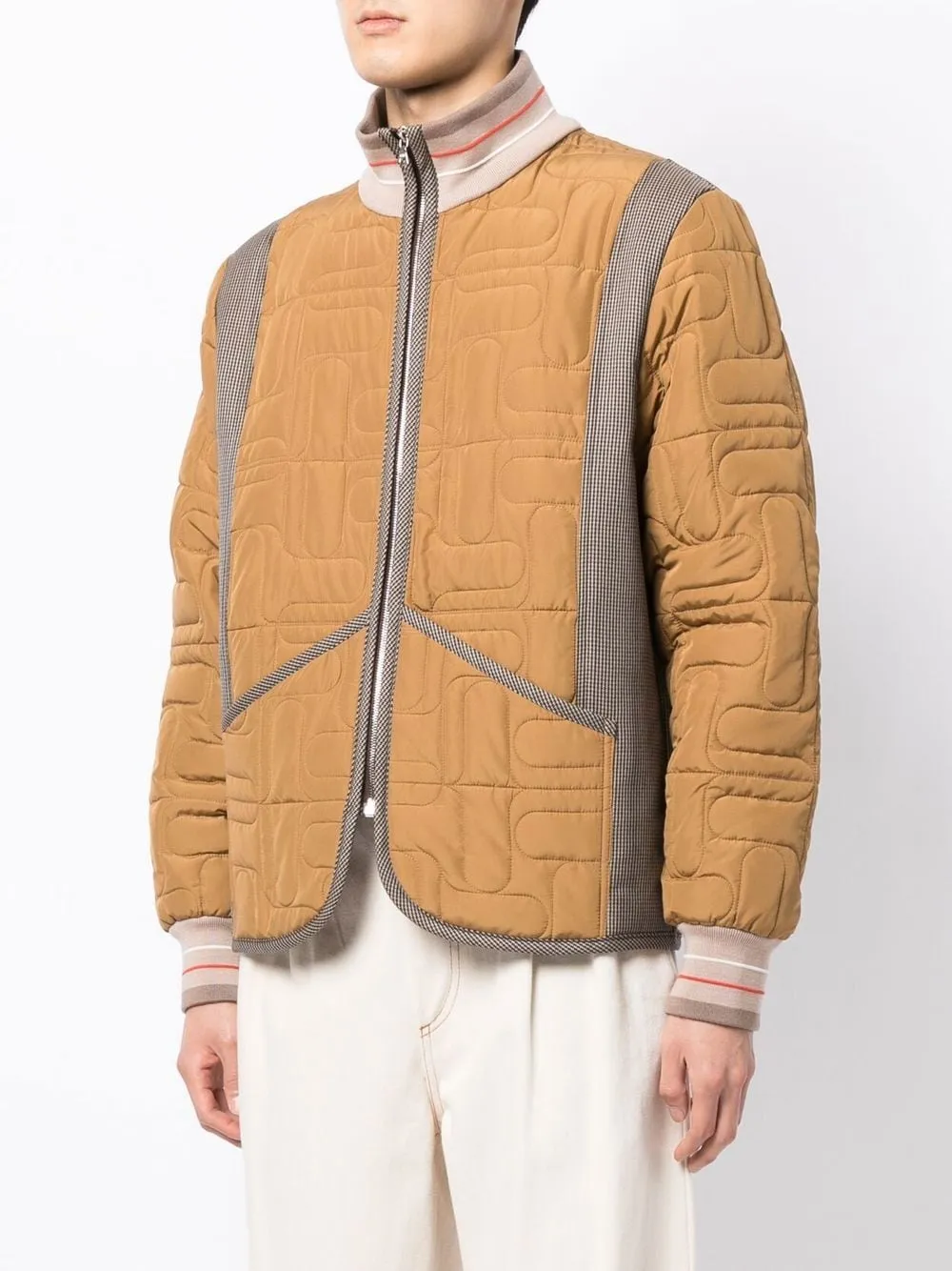 Multi-Panel Padded Jacket