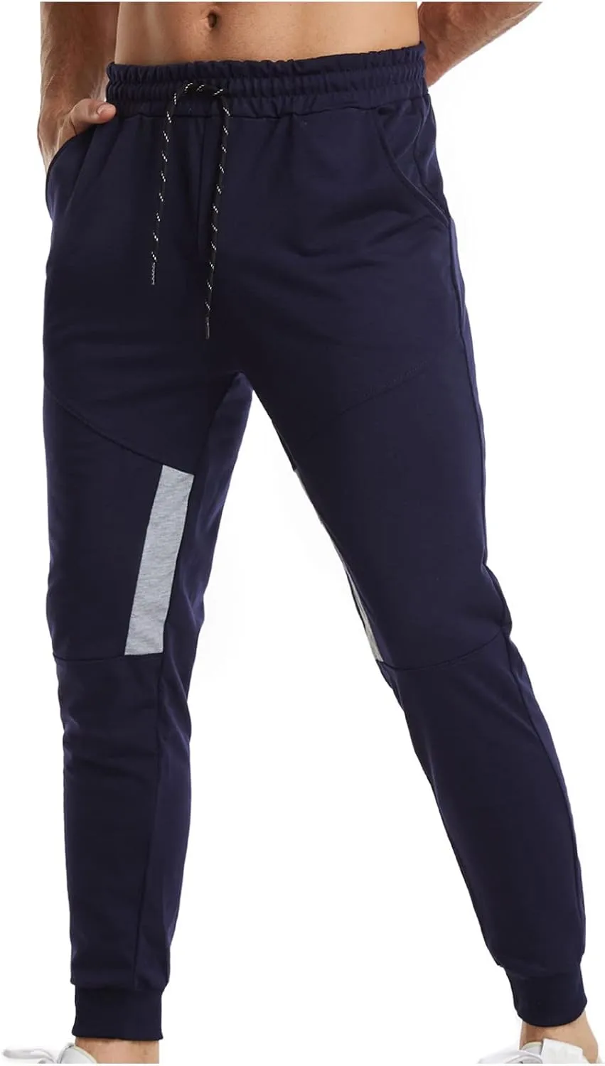 Muscularfit Sweatpants for Men 2023 Drawstring Elastic Waist Sport Jogger Yoga Pants Fashion Casual Straight Legs Sweatpants