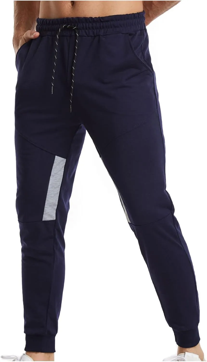 Muscularfit Sweatpants for Men 2023 Drawstring Elastic Waist Sport Jogger Yoga Pants Fashion Casual Straight Legs Sweatpants