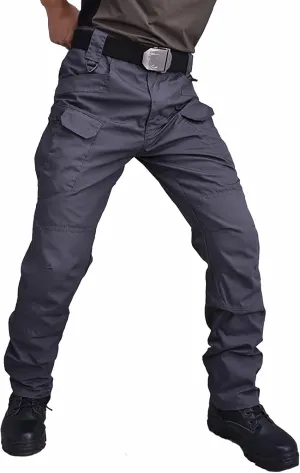 Muscularfit Sweatpants for Men 2023 Regular Fit Cotton Multi Pockets Straight Cargo Pants Casual Jogger Hiking Loose Trousers