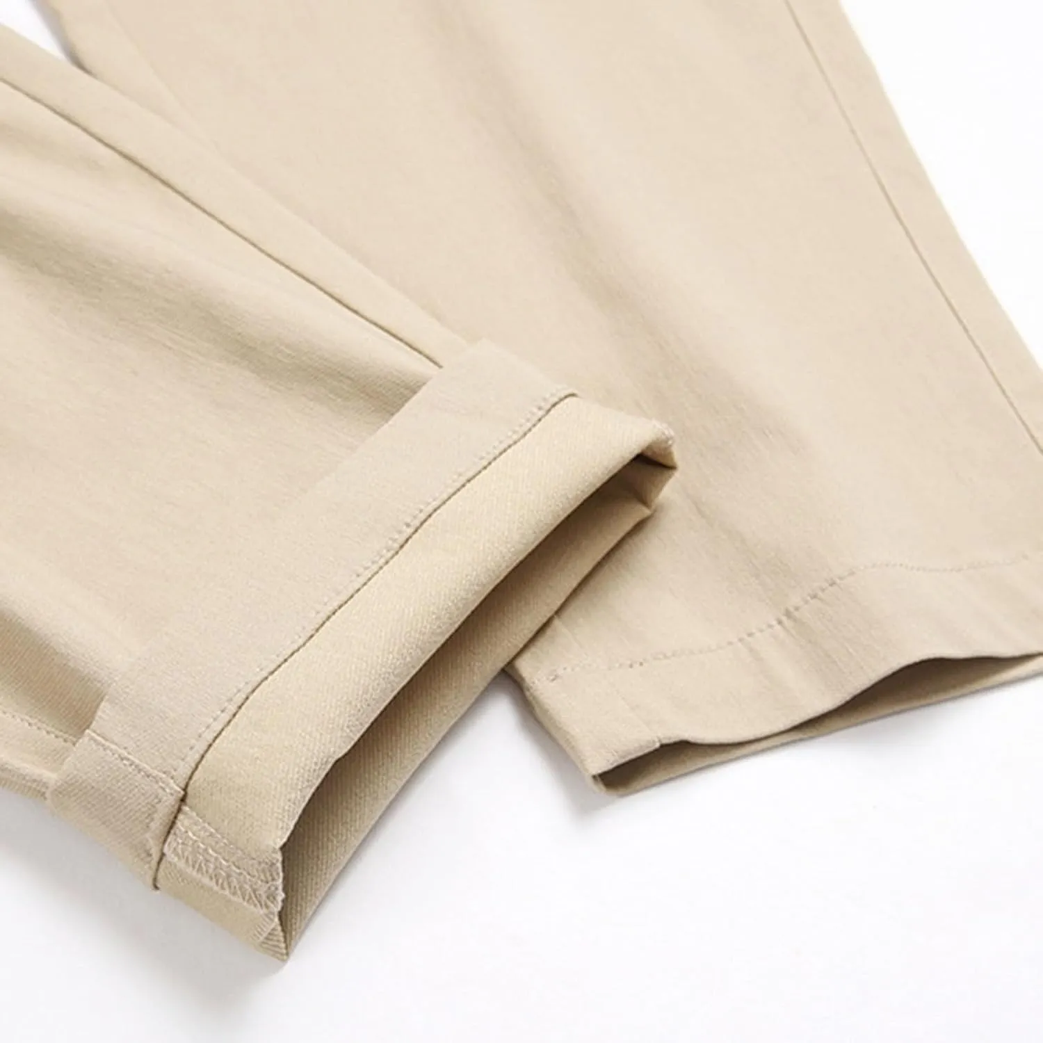 Muscularfit Tactical Pants for Men Stretch Solid Cotton Cargo Pant Causal Multi Pockets Buckle Zipper Sweatpants Trousers