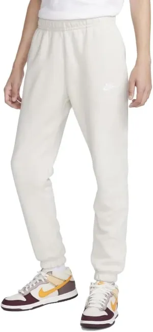 Nike Sportswear Club Fleece Men's Pants (US, Alpha, Small, Regular, Regular, Light Orewood Brown/Light Orewood Brown/White)