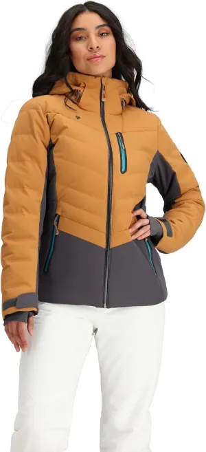 Obermeyer Cosima Down Jacket Brown Sugar 16