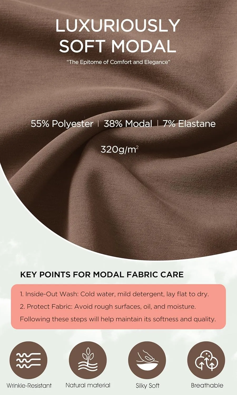 ODODOS Modal Soft Full-Zip Bomber Jacket for Women Long Sleeve Casual Fall Outfit Crop Top with Pockets