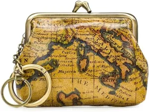 Patricia Nash Borse Coin Purse for Women (European Map)