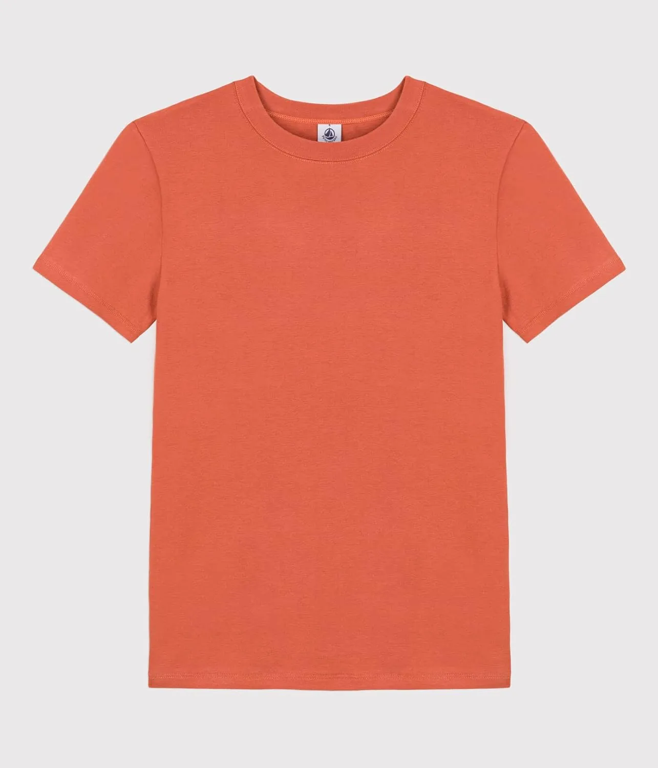 Petit Bateau Women's Iconic Cotton Round Neck T-Shirt Light Brown Sizes XXS-XL